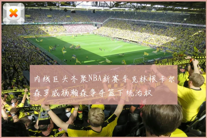 内线巨头齐聚NBA新赛季克林根卡尔森罗威杨瀚森争夺篮下统治权